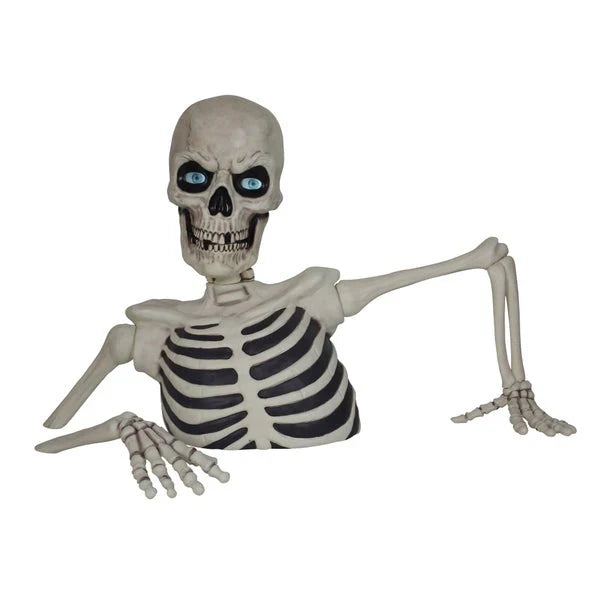 👻 Early Bird Halloween Special – Massive Skeleton with Glowing Eyes & Spooky Sound🎃