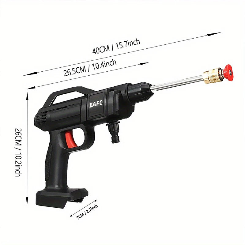 50Bar Cordless High Pressure Car Washer Spray Water Gun Foam Generator Water Gun Spray Cleaner Car Washing Machine for Home