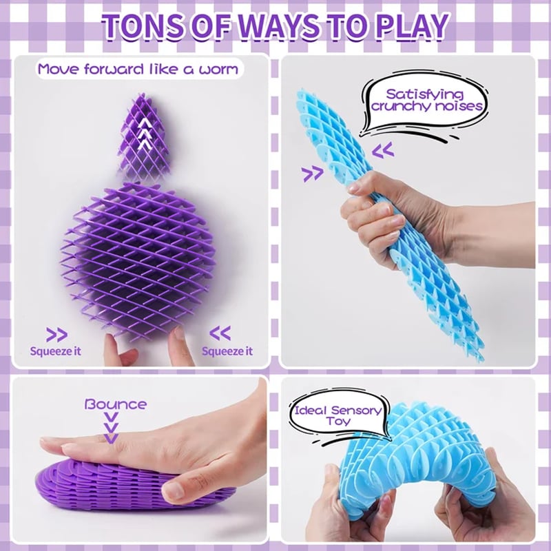 🐛3D Printed Small Flying Insect Elastic Stretchable and Versatile Decompression Toy
