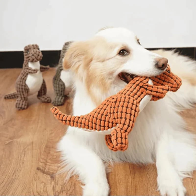 Indestructible Robust Dino - Dog Toy 2.0 Upgraded Version